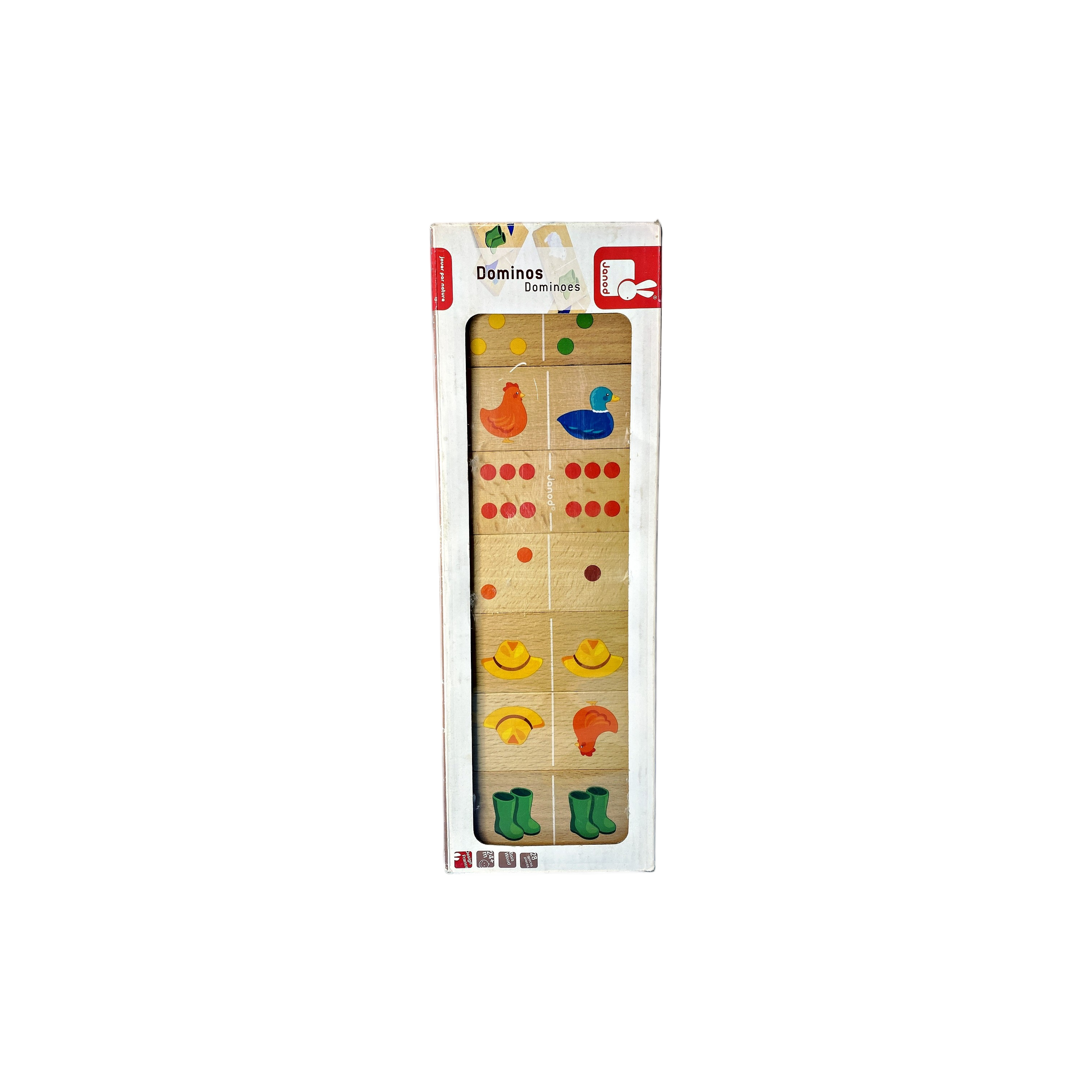 Jeu de dominos - La ferme Très bon état -  reconditionné disponible sur Label Emmaüs